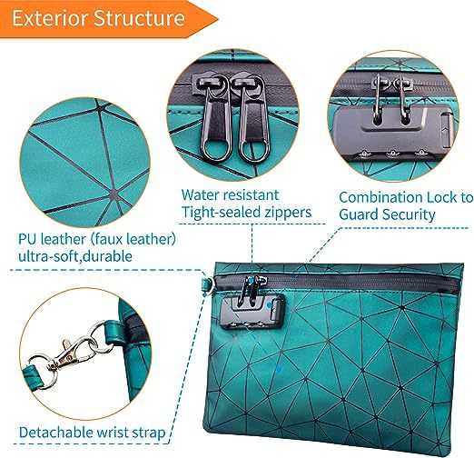 Защищенные от запаха сумки с комбинированным замком, карбоновой оболочкой. Защищенный от запаха пакет 10.2 x 7.2 дюйма.