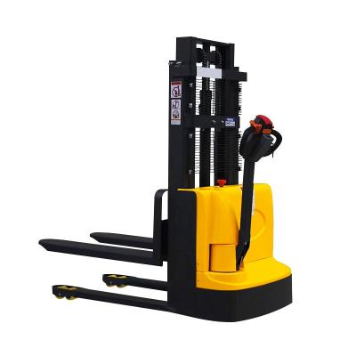 Le chargeur de palettes jaune 1200 kg 1500 kg chargeur de palettes électrique