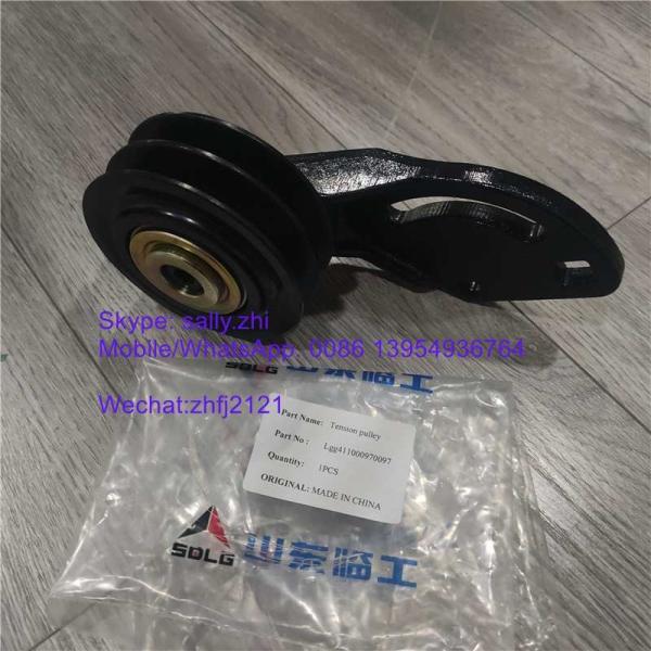 Hot sale Tension pulley  1023003A52D, 411000970097, construction machinery parts  for  wheel loader LG956/LG958