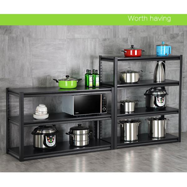 Anti Aging Telescopic Oven Racks , Carbon Steel 3 Tier Wide Wire Shelf