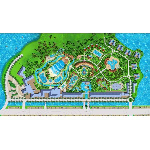 Дизайн аквапарк занятности схематический/профессиональная проектная группа для аквапарк