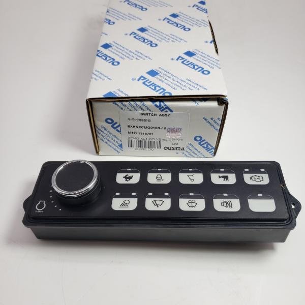Switch Control Panel EXKNXCMG010G-10 M17L1316781 For XCMG  XE135D XE150D