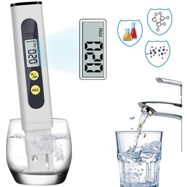 Digital TDS Meter for Drinking Water Swimming Pool Aquariums Measuring Range 0-9999ppm