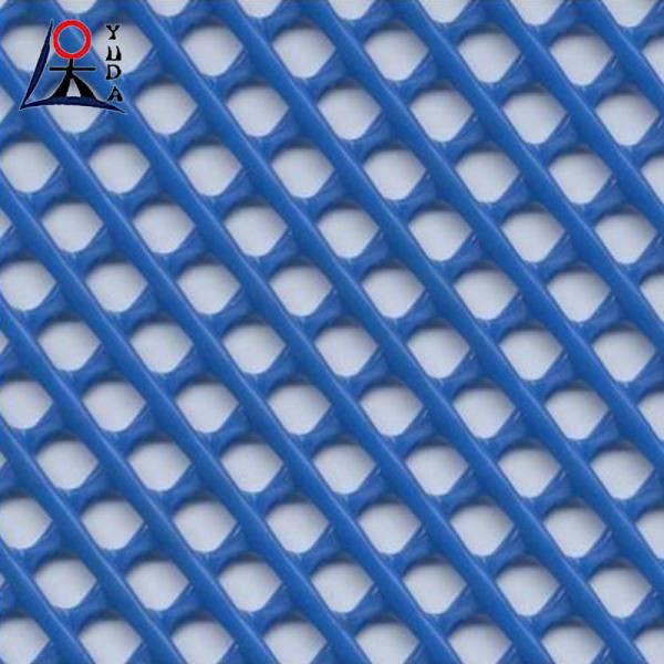 Malla plana rígida de plástico PE, HDPE, extruida, PP, malla para gallinero