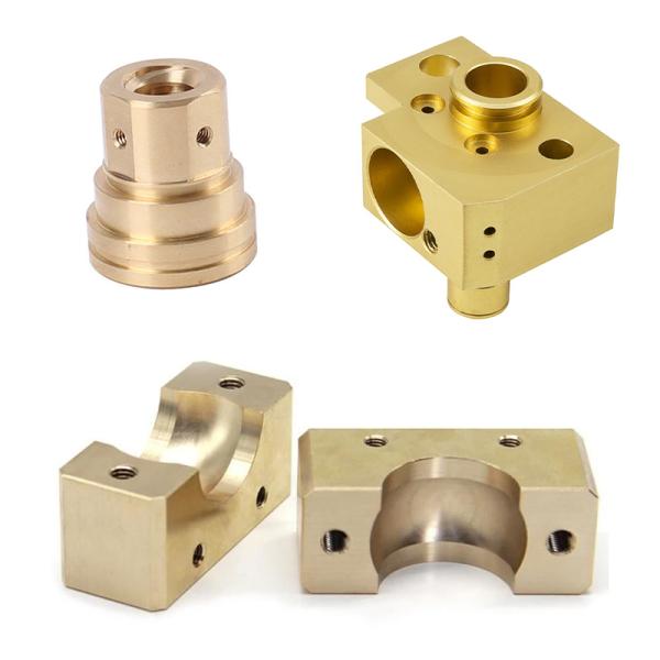 Термическая обработка латунного обслуживания CNC H59 H62 H63 подвергая механической обработке универсальная