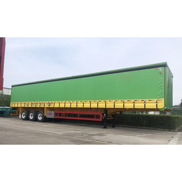 50 Ton Capacity Thailand Style 40ft Flatbed Container Trailer for Dry and Light Cargo