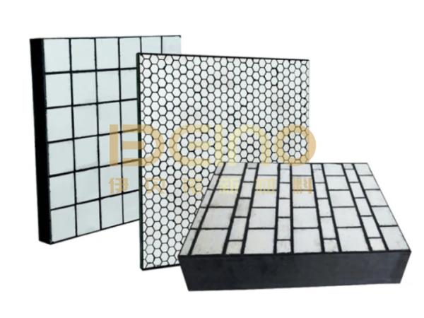 Rubber Two In One Ceramic Abrasion Resistant Liner Thickness 5mm