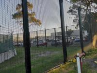 Corte 358 Mesh Panels do perfil da prova do dedo do revestimento do PVC anti