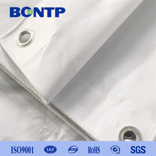 Heavy Duty Flame Retardant PVC Coated Canvas Tarpaulin For Boat fabric