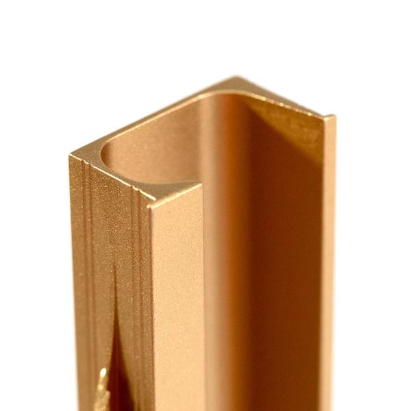 Ручки спрятанные мебелью g алюминия золота кухни анодированные кухонным шкафом сформировали 447mm