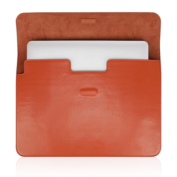 Women'S Business Laptop Bags For Macbook Pro 13 13.3 Inch Computer Sleeve Leather Envelope Flap