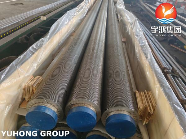 ASTM A213 TP347H Serrated Finned Tube For Refrigeration And Air Conditioning Systems