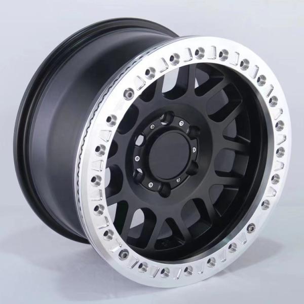 Off Road Wheels 6x1397 ET-30 Rims 4x4 TRD Beadlock Alloy Rims Steel Wheels Fits Y60 Y61 LC70 LC75 HJ60 LC80
