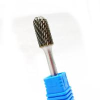 Bocado de broca cilíndrico lustrado da grosa do comprimento da pata 45mm da rebarba 6mm do carboneto