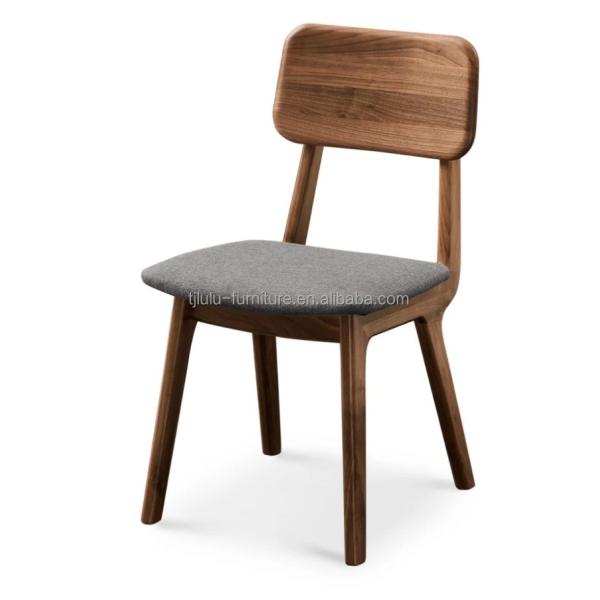 Embalaje de correo N silla de comedor para silla de madera moderna Tejido Muebles para el hogar Hotel sillas de restaurante