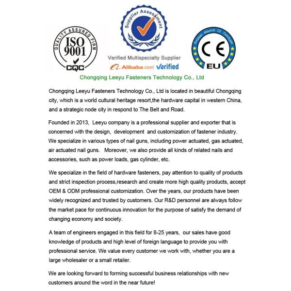 Top- .27 CAL Industrial Cartridges 6.8x11 Power Loads Strip for Heavy-Duty Applications