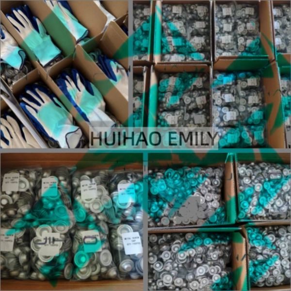 35mm Galvalume Metal Screw Cap For Roofing Screw In Corrugated Steel Roof Fasteners
