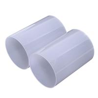 China Customized Milky-White Diffuse LED Plastic Lampshade Tube PC Lighting Tube Profiles