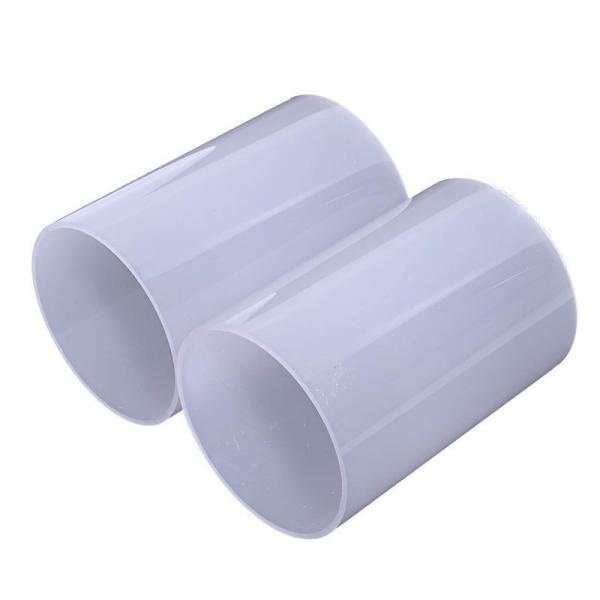 China Customized Milky-White Diffuse LED Plastic Lampshade Tube PC Lighting Tube Profiles