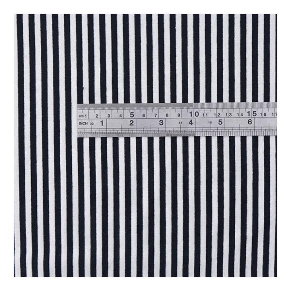 Lycra Striped French Terry Pure Cotton 225g Breathable Sweatshirt Material