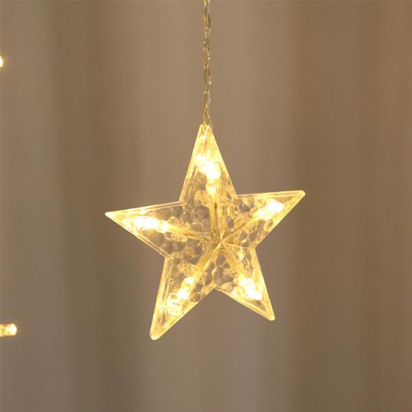 AC200-240V Plug-In Model PVC Transparent Wire LED Light String For Birthday Atmosphere