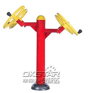 Outdoor Fitness Equipments-ST Outdoor fitness equipment Tai Chi Wheels outdoor