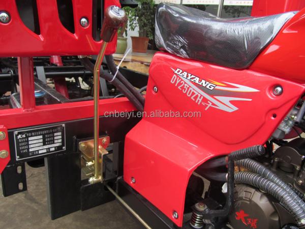 4 tempos 200cc 175cc Fabricado em Chongqing Motociclo caminhão Triciclo de 3 rodas para carga