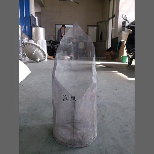 Stainless Steel Filter Bag for Food Industry Thread Size 7-1/16 Dia x 32 L and Single Bag