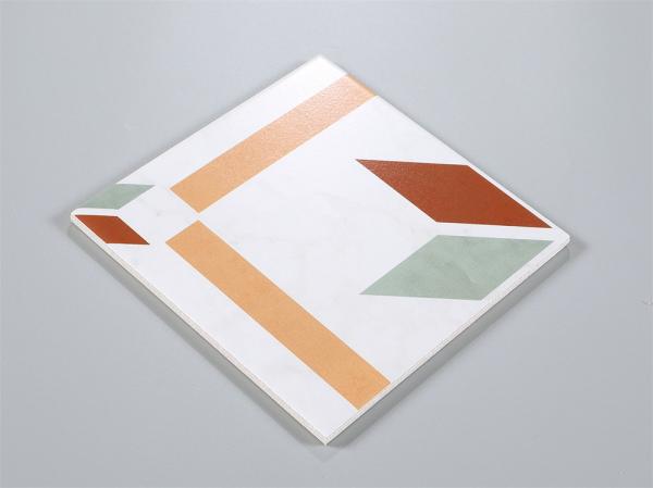 Rouge et vert 200x200mm Carreaux de sol intérieurs durables pour salle de bains et de qualité AAA Carreaux de céramique rustique pour salon
