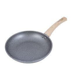Various Models Grey Kitchen Cookware Sets Maifan Stone With Anti Heat Handle