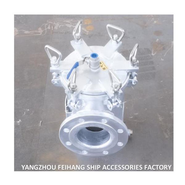 Coarse Water Filter For Ships A125 Cbm1061-81 Body Carbon Steel Galvanized Filter Cartridge Stainless Steel