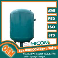 Réservoir de stockage d'air comprimé vertical en acier au carbone conforme aux normes JIS et PED