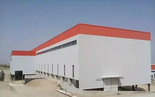 Galvanized Light Construction Steel Structure Prefabricated With Convenient Transportation
