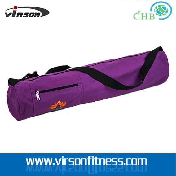 Ningbo Virson  Yoga mat Bag / Organic Yoga Bag canvas yoga mat bag with zipper& pockets