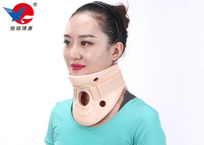 Adult Adjustable Cervical Collar Neck Brace , Pink Color Soft Foam Cervical Collar