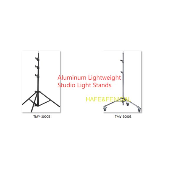 Aluminum Light Stands Air Cushion Safety,3.5m Height,5-12kg Capacity