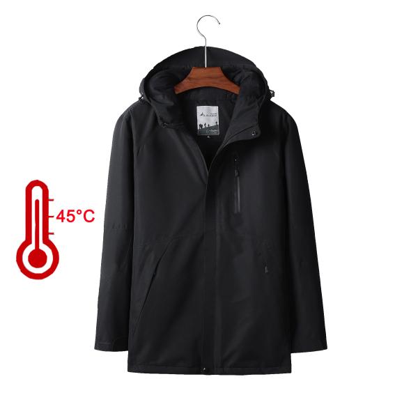 Outdoor Electric Heated Jacket Waterproof Winter Sport Three In One Men Ski Jacket