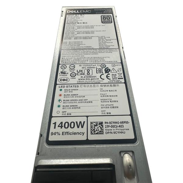 Dell Hot Swap redondant 15 génération 1400w alimentation serveur Produits de stock