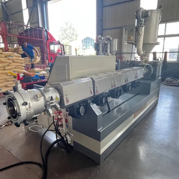 Full Automatic HDPE Carbon Spiral Corrugated Pipe Production Line with Precise Winding and High Speed Coiling System