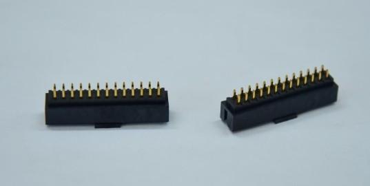 Header pH2.00 2*13pin Without Riser Slotted Drain 2.5mm Gold Plated 15u''