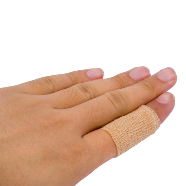 Pure Cotton Natural Rubber Self Adhesive Bandage For Emergency Rescue Water Resistant