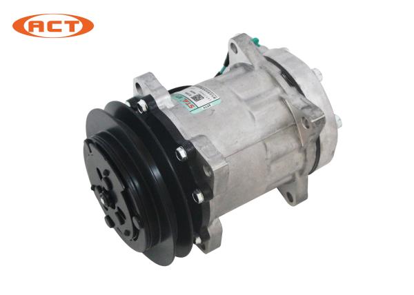 Compressor 7H15 B1 146mm 24V R134a do condicionamento de ar da máquina escavadora de Kato para HD700 HD250