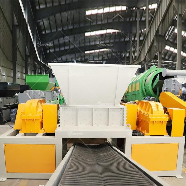 Double Shaft Heavy Duty Used Metal Crusher Machine for Waste Scrap Metal Shredders