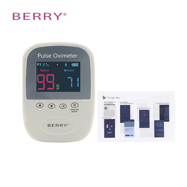 Bluetooth Medical Pulse Oximeter Clinical Blood Oxygen Monitor Nellcor Spo2 Probe