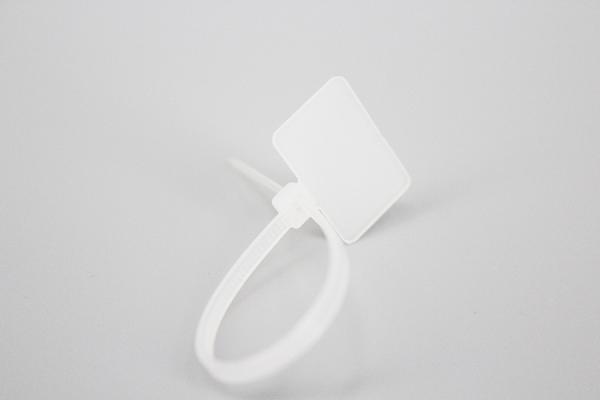 High quality 100mm-200mm self-locking nylon numbered cable ties straps and identification wire ties with label