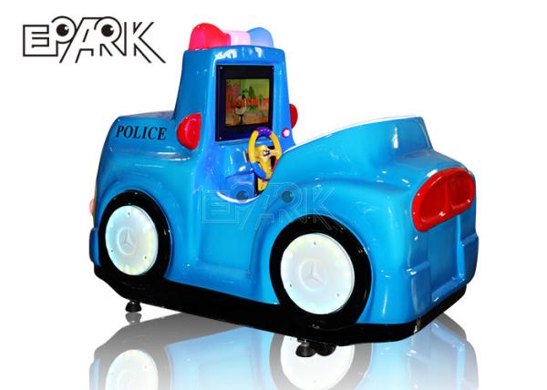Children Police Car Swing Ride Machine for Theme Park Indoor Preschool Playground