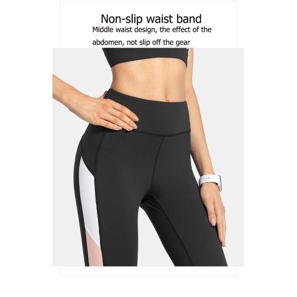 Сексуальная и нога с гетры фитнеса сетки