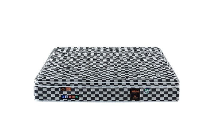 Latex Infused Pocket Spring Mattress Micro Coil Mattress Pressure Relief Quiet Sleep