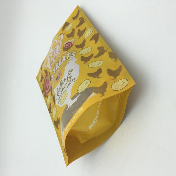 Plastic Pet Food Packaging Bag Stand Up Pouch For Packaging