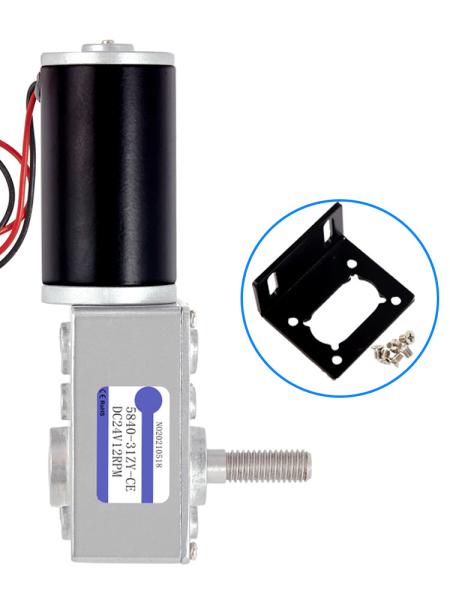 a engrenagem de sem-fim elétrica da C.C. 470rpm viaja de automóvel o parafuso 25mm 5840-31zy da linha do eixo